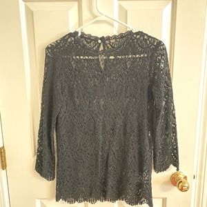 Black ZARA top